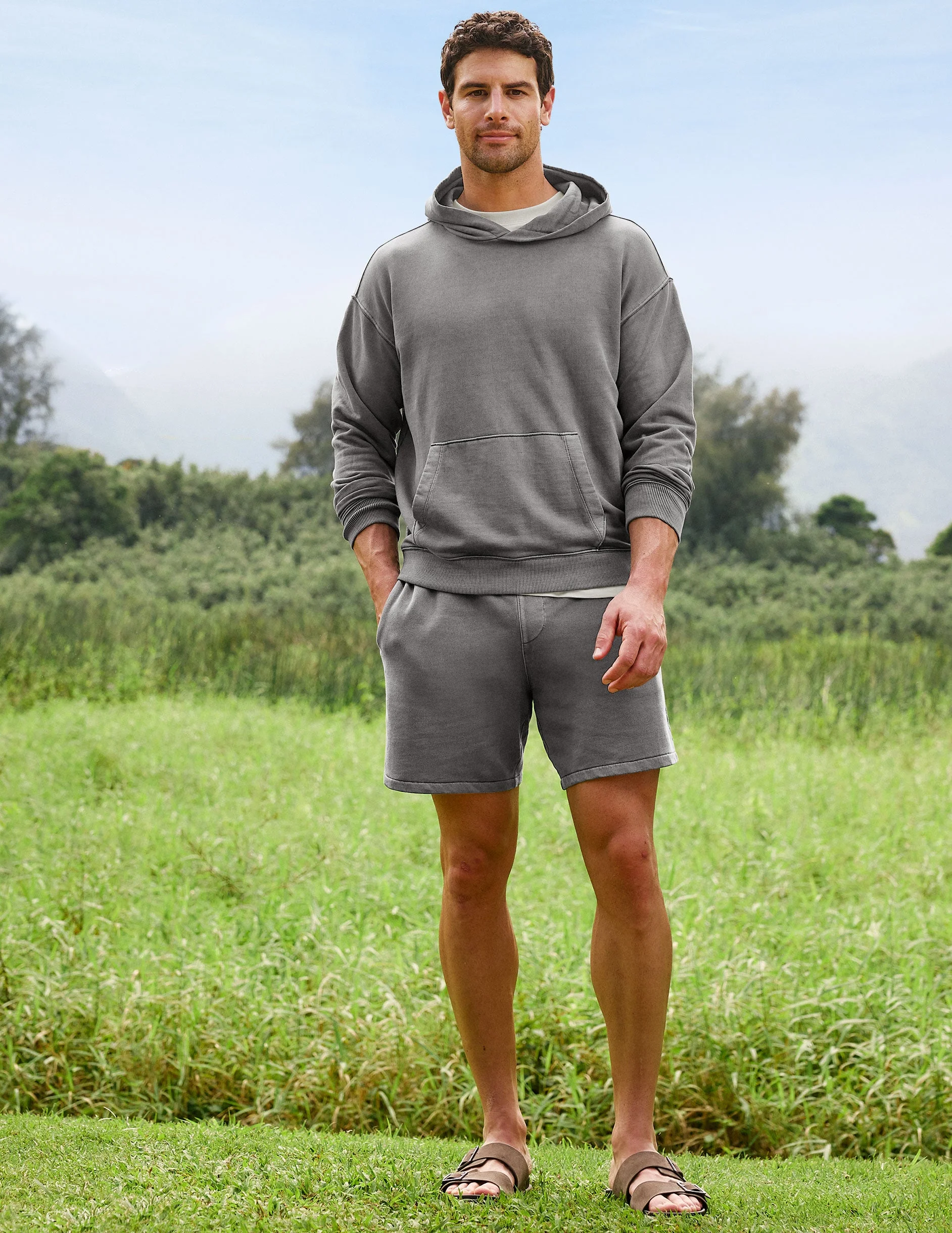 Beach Washed Terry Men's Short - 1