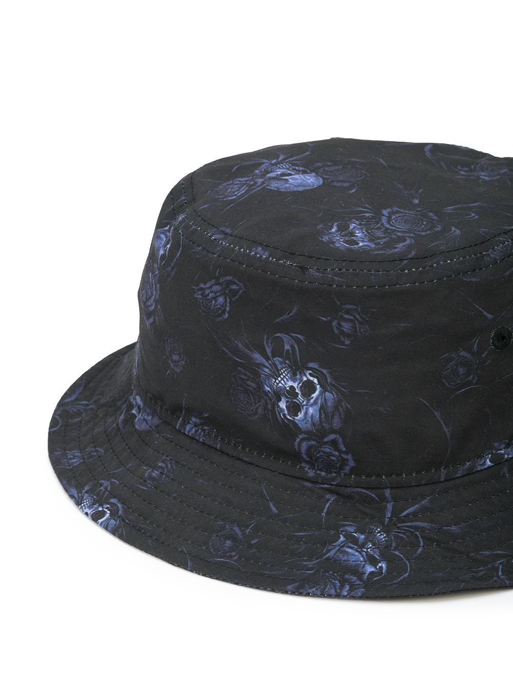 skull-print bucket hat - 2