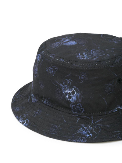 Yohji Yamamoto skull-print bucket hat outlook