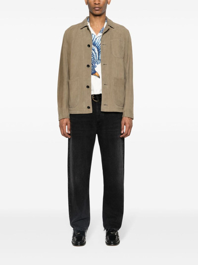 rag & bone Evan suede shirt jacket outlook