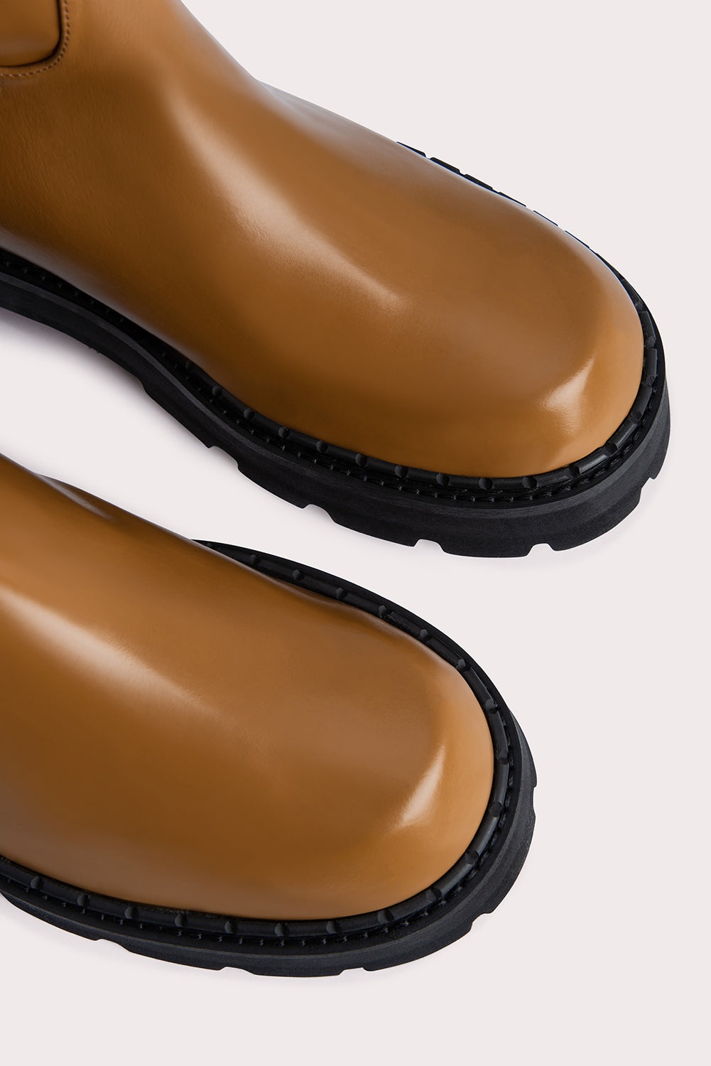 Russel Peanut Butter Soft Semi Patent Leather - 3