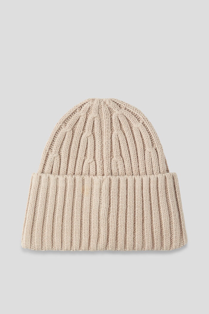 Bony Knitted hat in Beige - 3