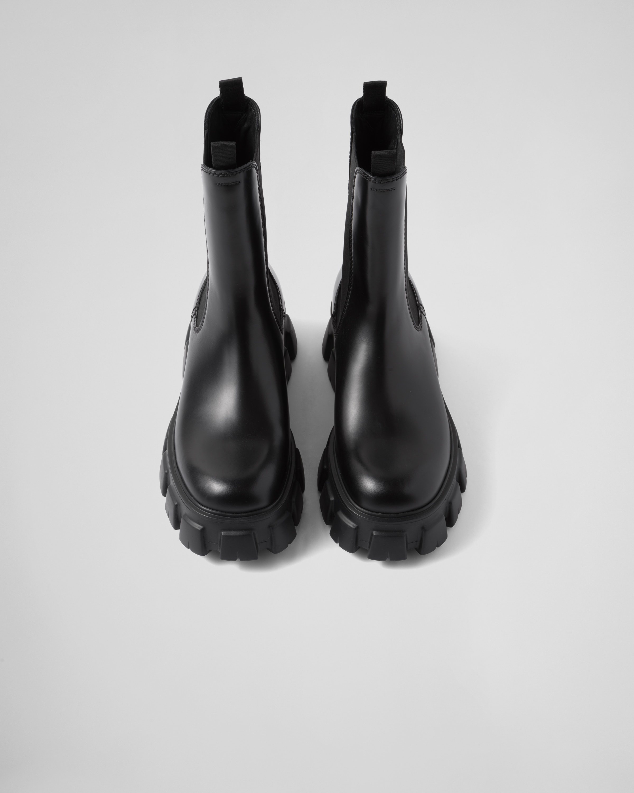 Monolith brushed leather Chelsea boots - 3