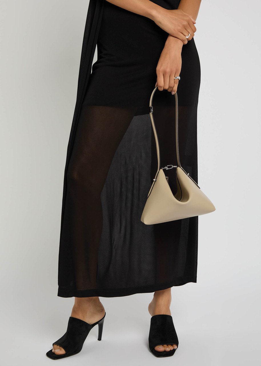 Toteme Bevel Leather top Handle bag - 6