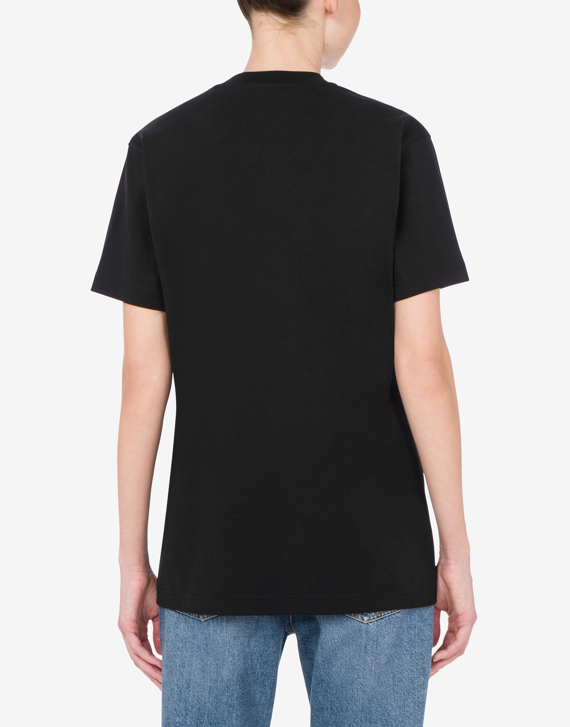 ORGANIC JERSEY T-SHIRT MOSCHINO TEDDY BEAR - 2