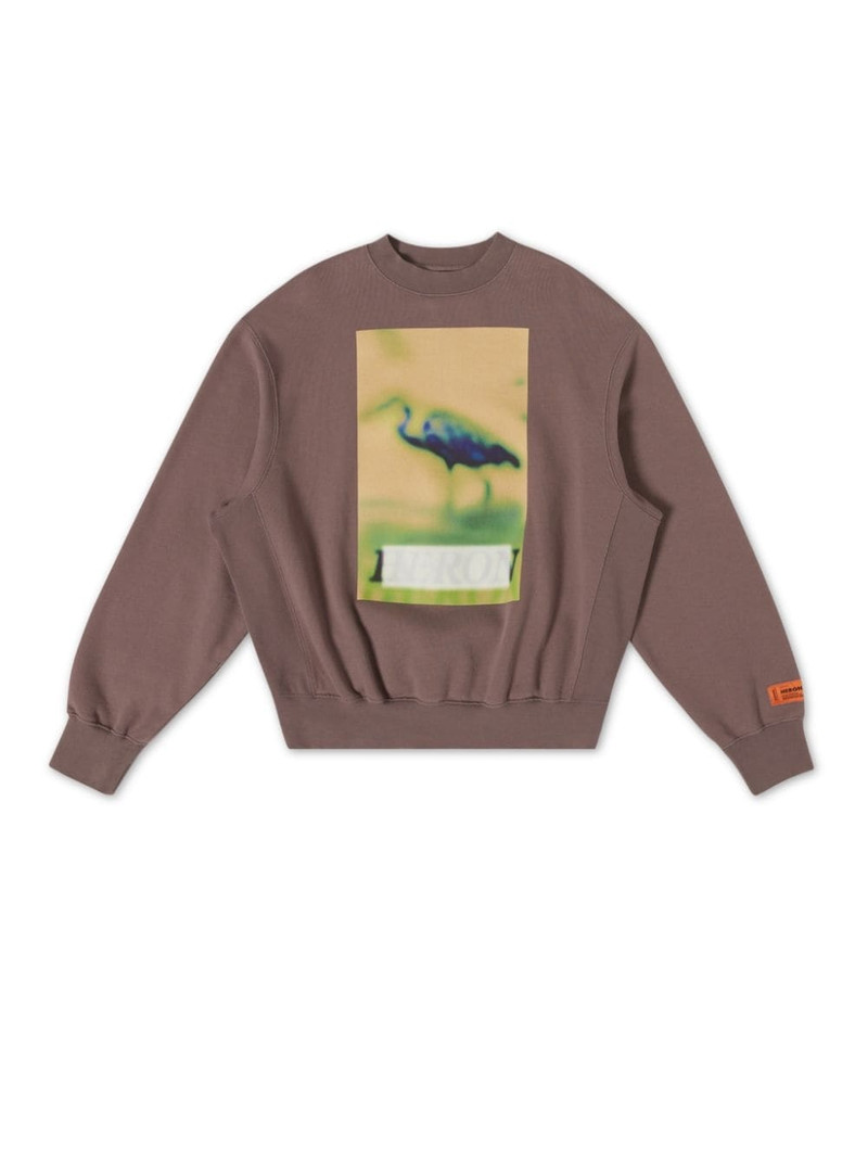 HERON CENSORED Crewneck collar - 1