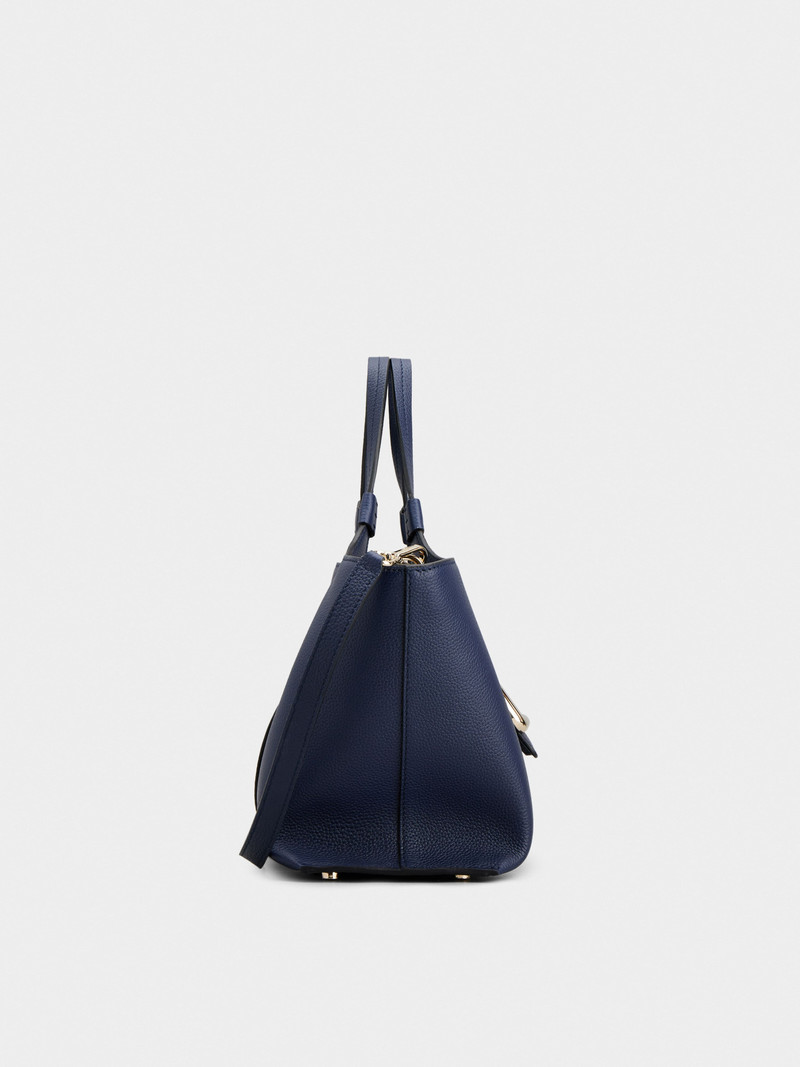 Roger Vivier Viv' Choc Mini Shopping Bag in Leather outlook