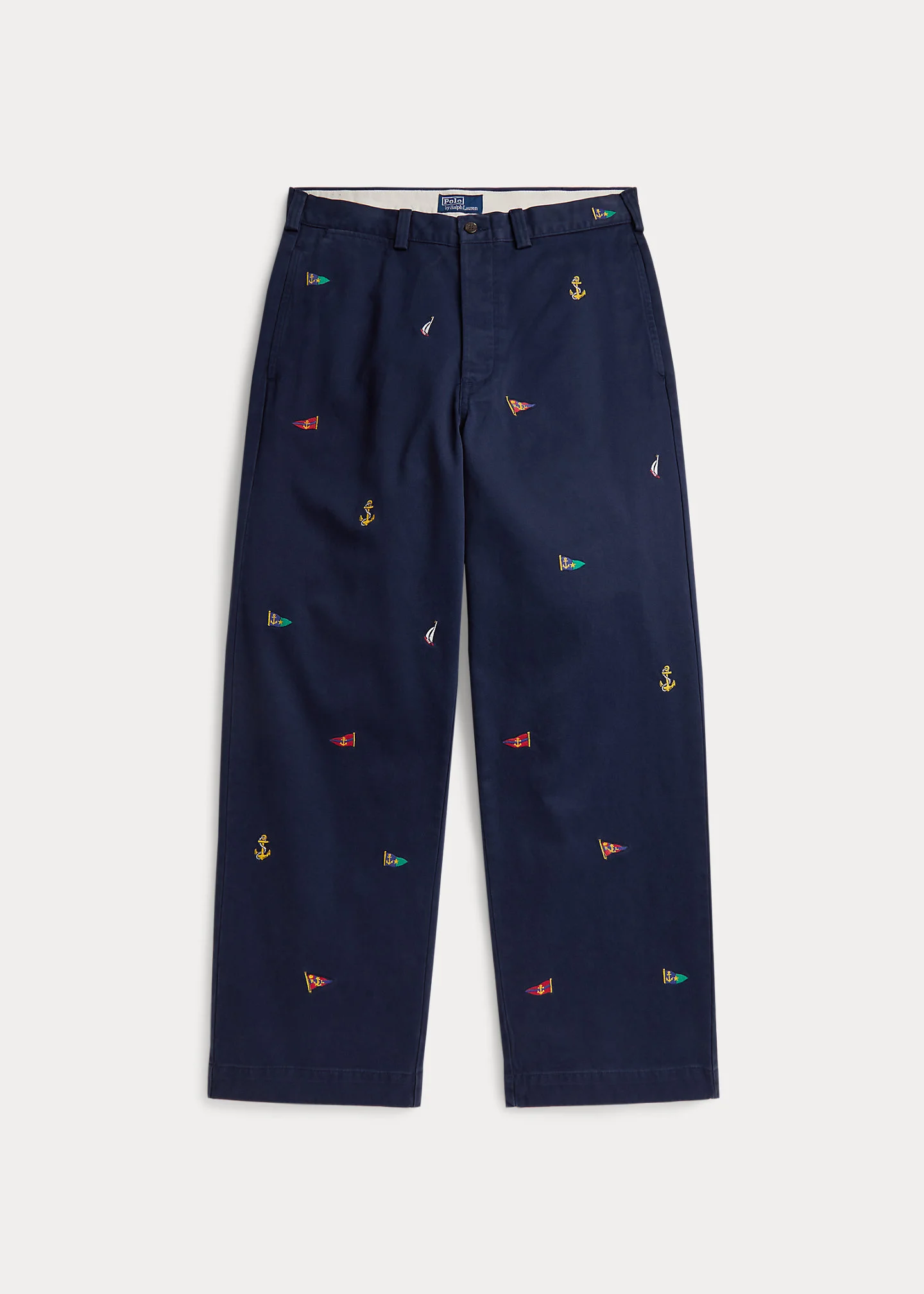 The Big Nautical-Embroidered Chino - 1