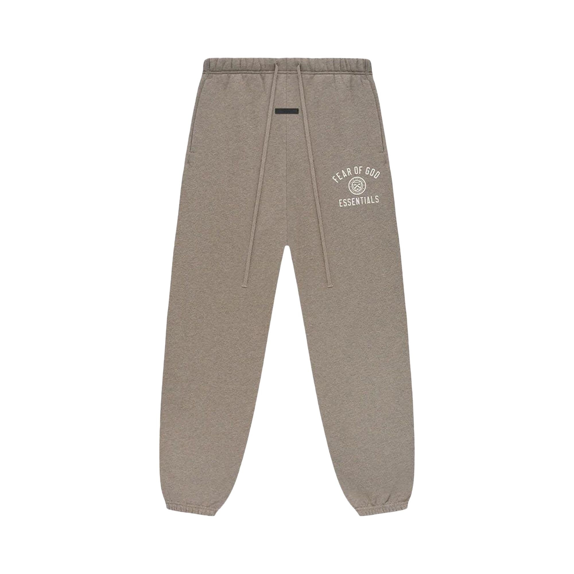 Fear of God Essentials Fleece Sweatpants 'Heather Grey' - 1