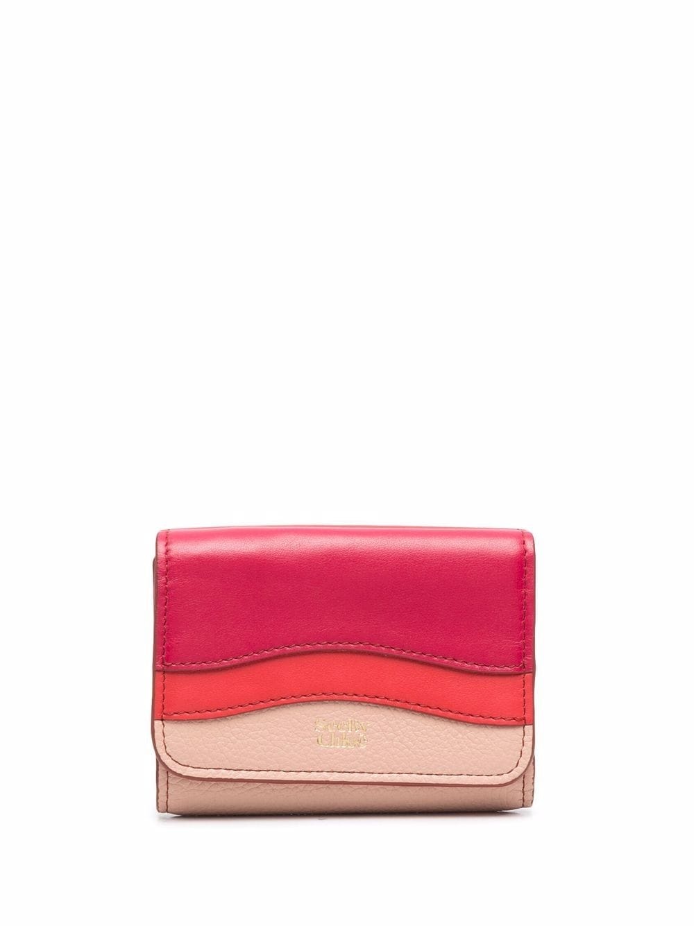 colour-block purse - 1