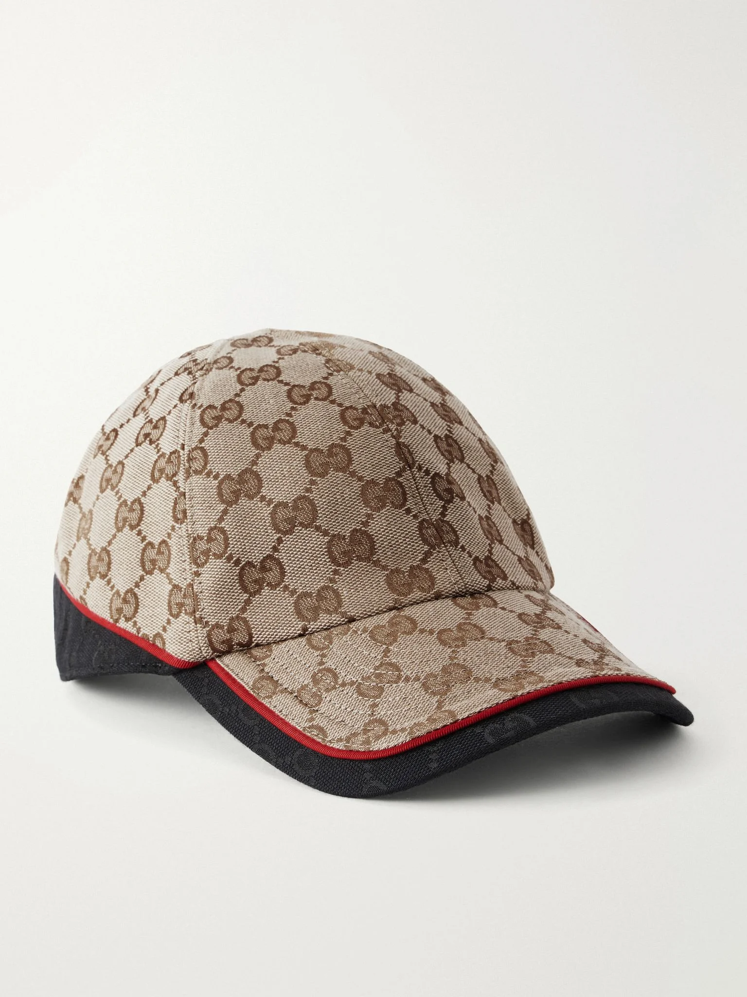 Monogrammed Twill Cap Beige - 1