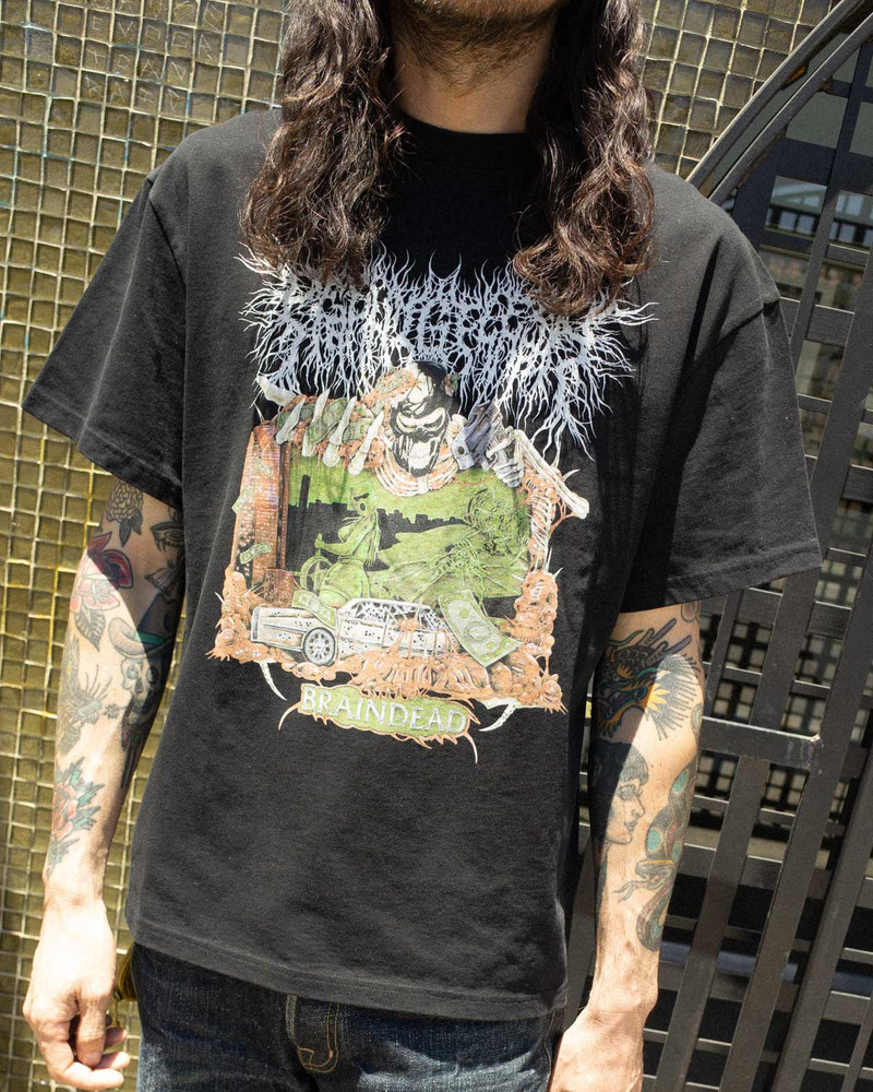 Brain Dead x Peeling Flesh Sound & Fury 2025 T-shirt - Black 2