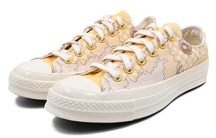 (WMNS) Converse Chuck 70 Low 'Crafted Florals' A00538C - 3
