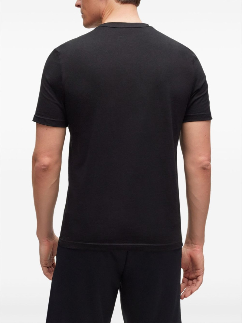 logo-print cotton T-shirts (pack of two) 4