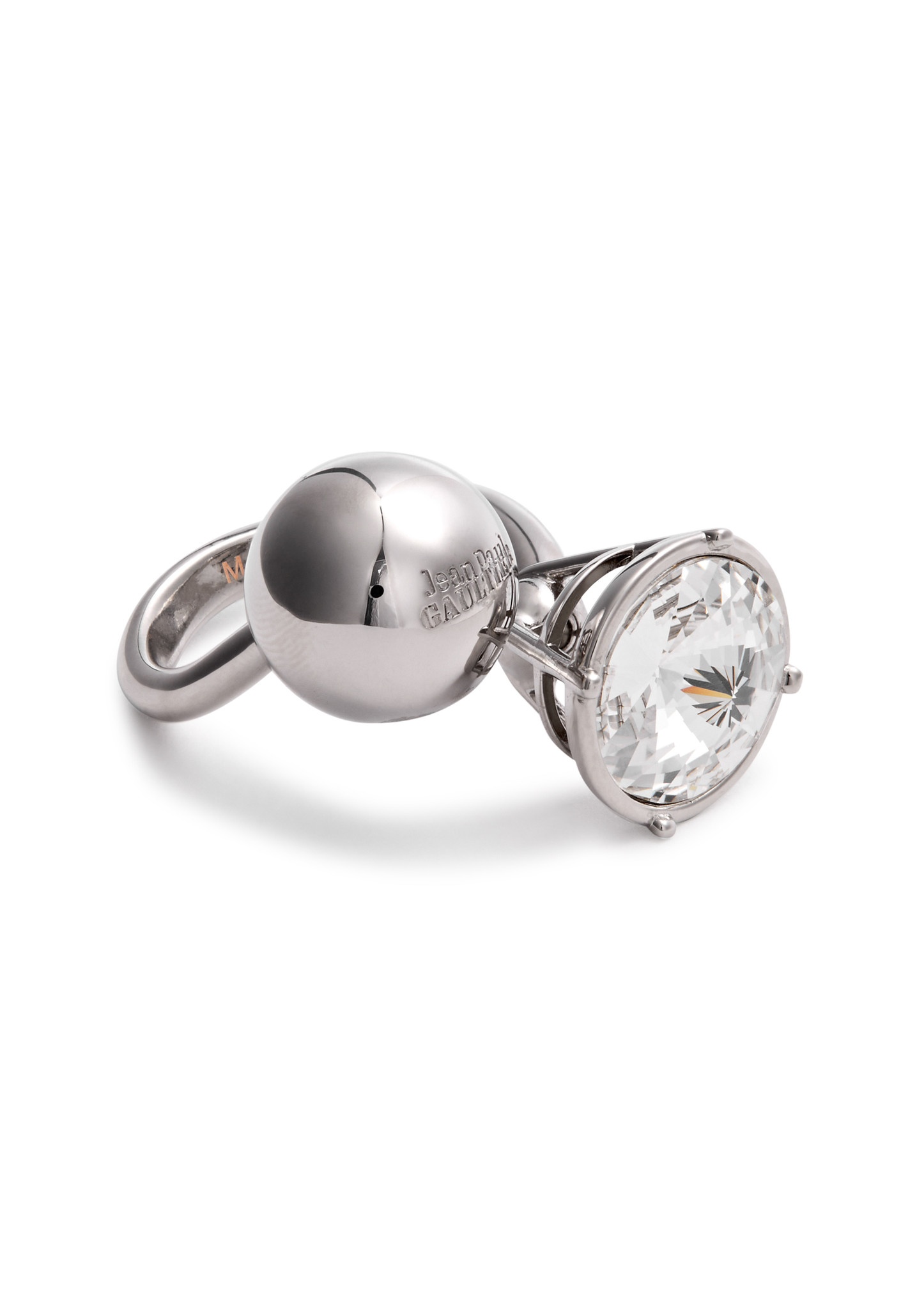 Crystal-embellished ring - 3