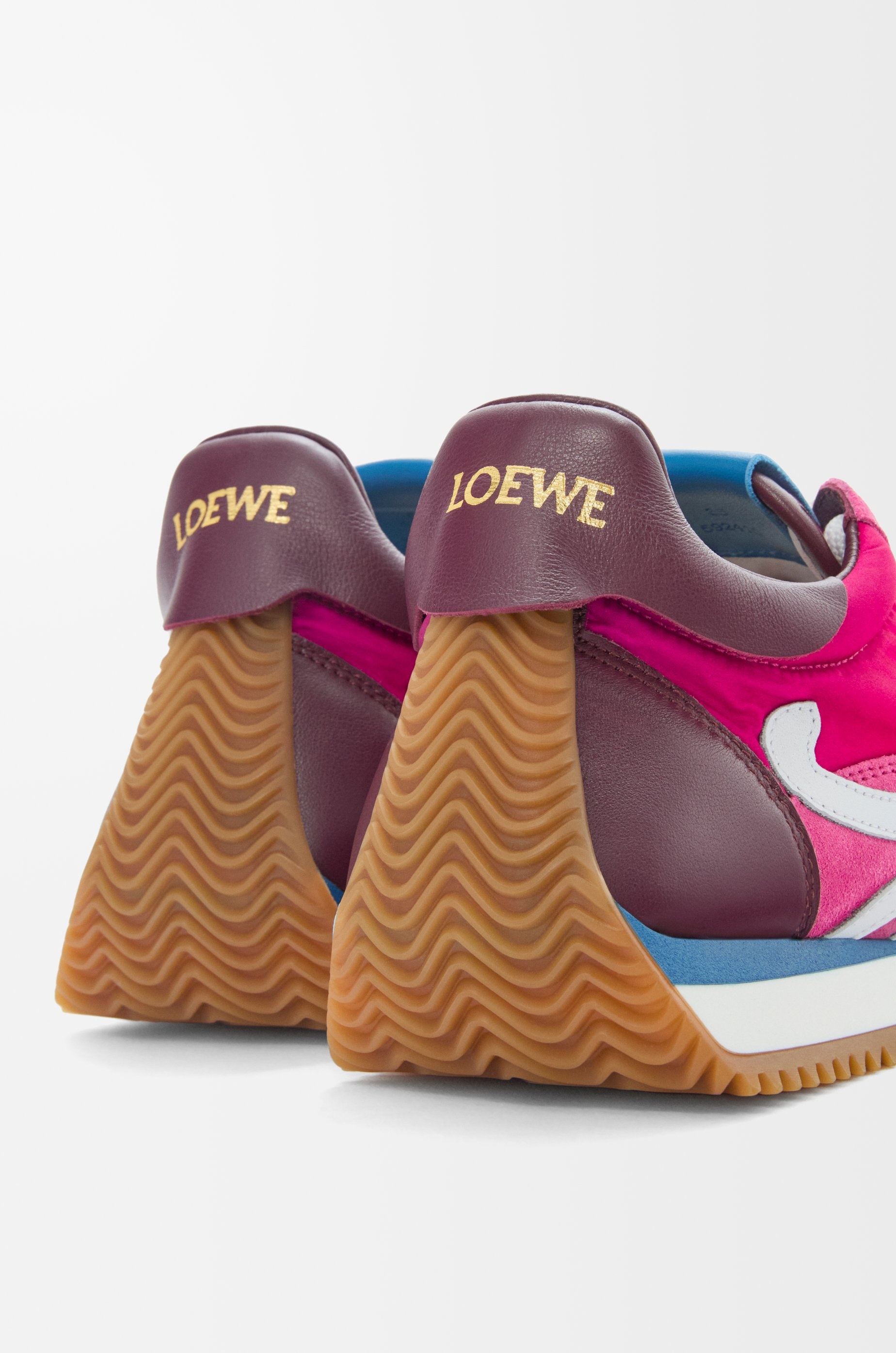 Flow Runner 2.0 in nylon and suede - 5