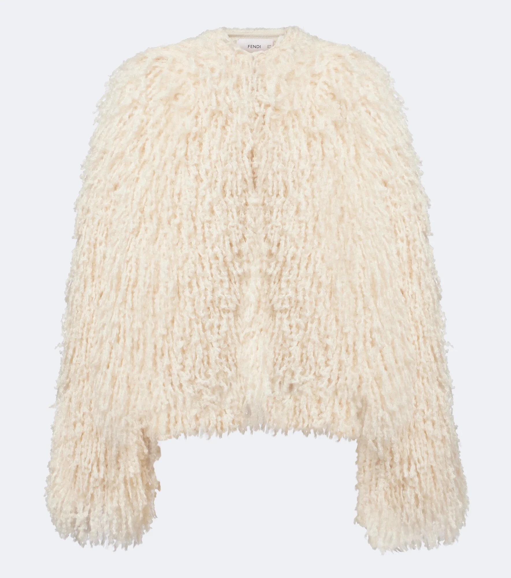 Mohair, cashmere, silk, and wool jacket - 1