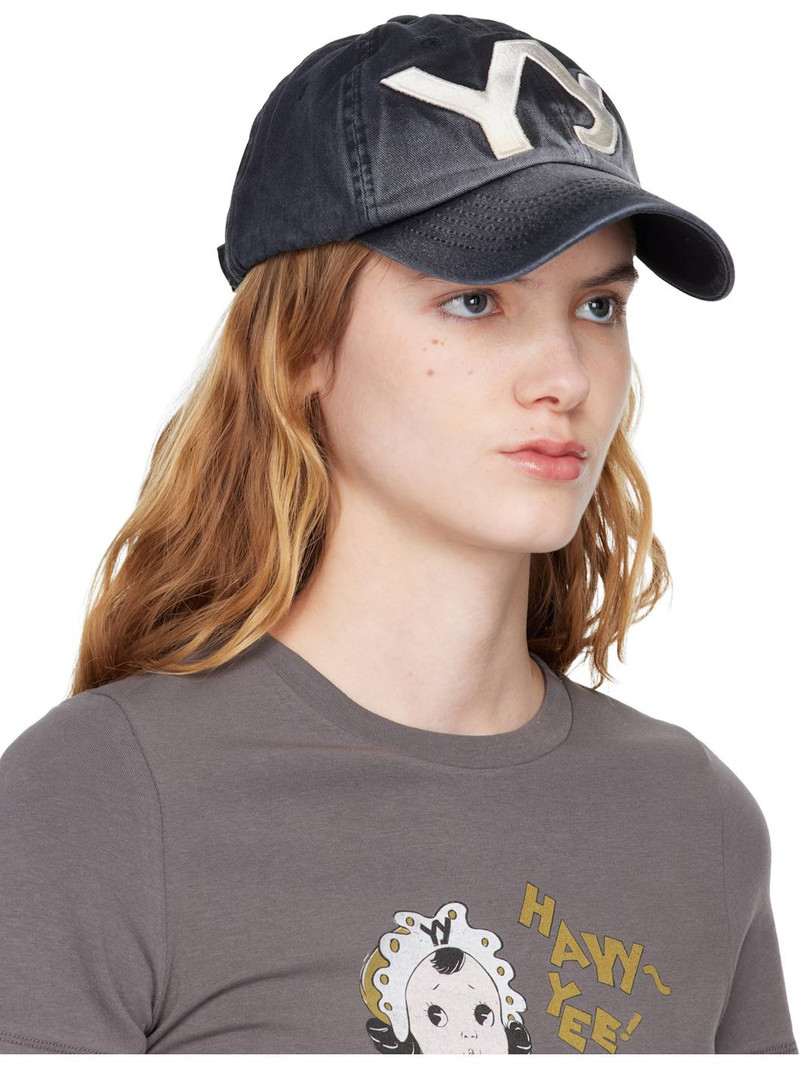 OPEN YY Black 'YY' Gradient Ball Cap outlook