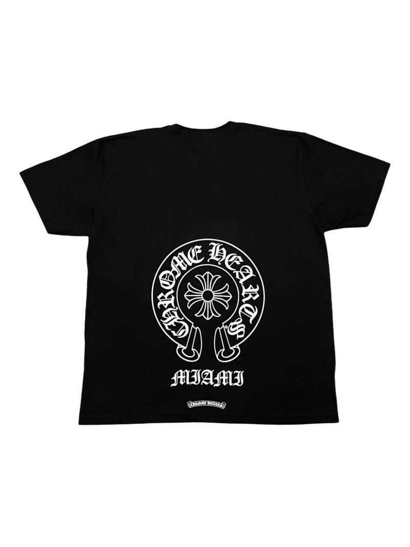 Chrome Hearts Miami Exclusive Horseshoe logo T-shirt outlook