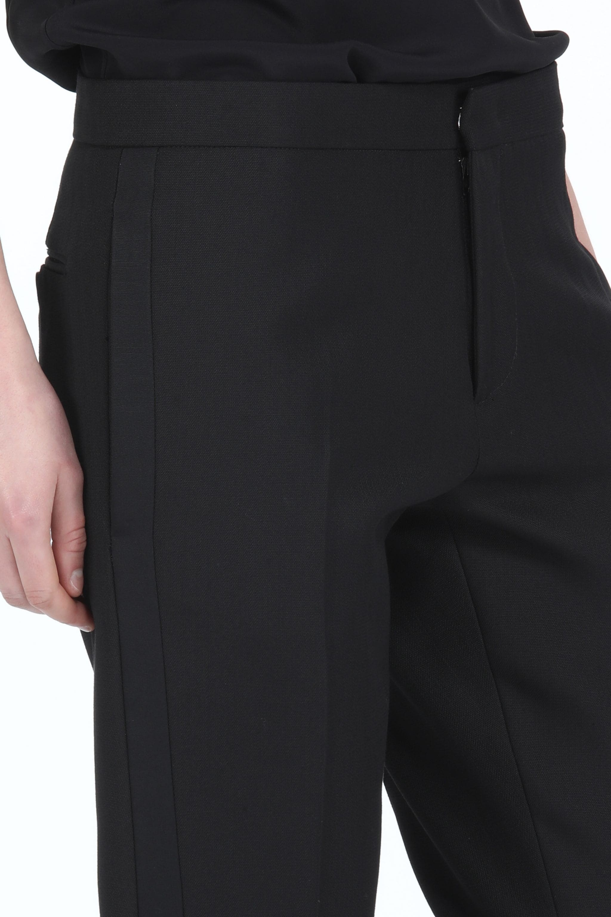 CROPPED STRAIGHT-LEG TROUSERS - 5