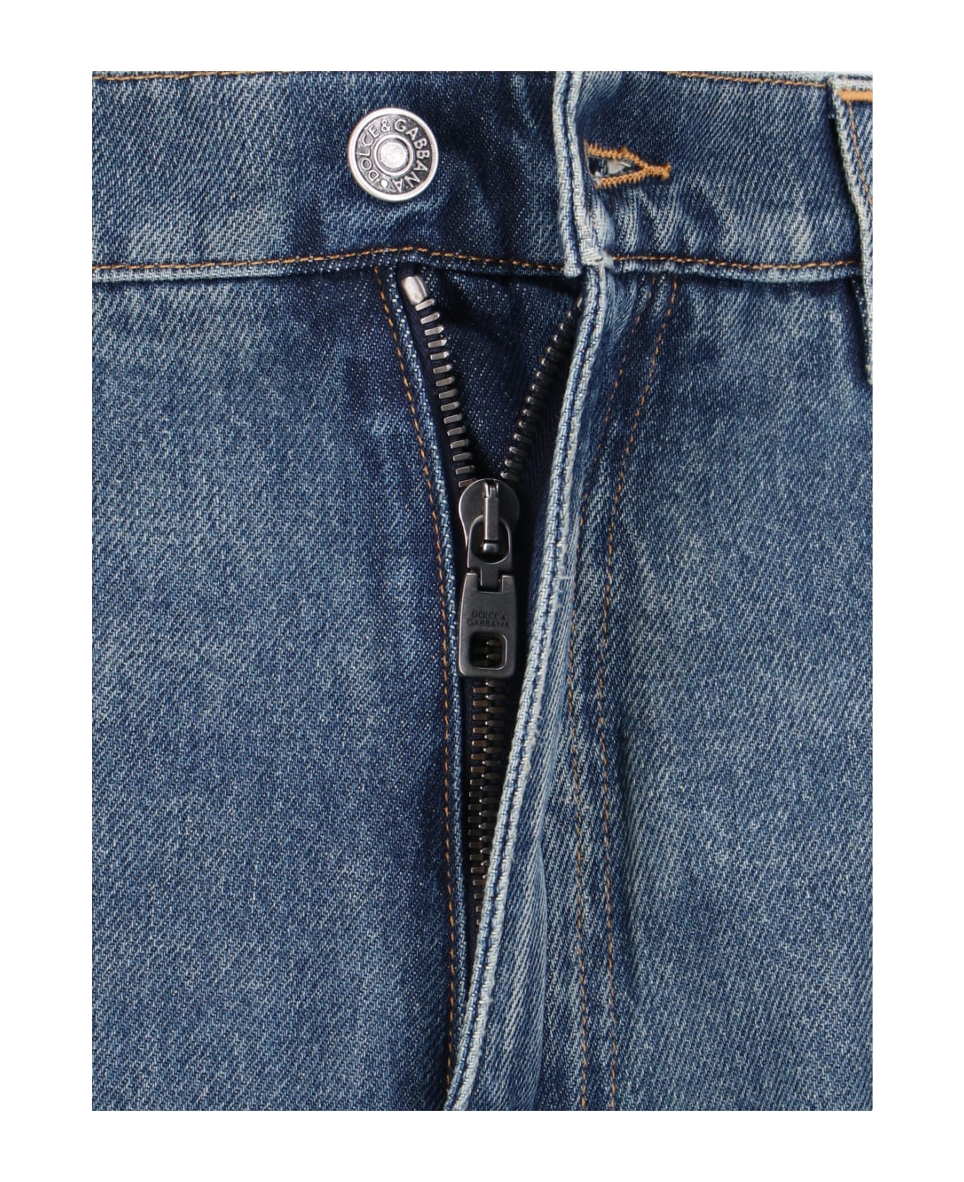Logo Wide Jeans - 5
