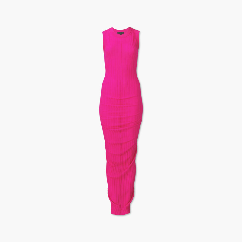 Marc Jacobs FINE RIBBED MERINO TWISTED DRESS outlook