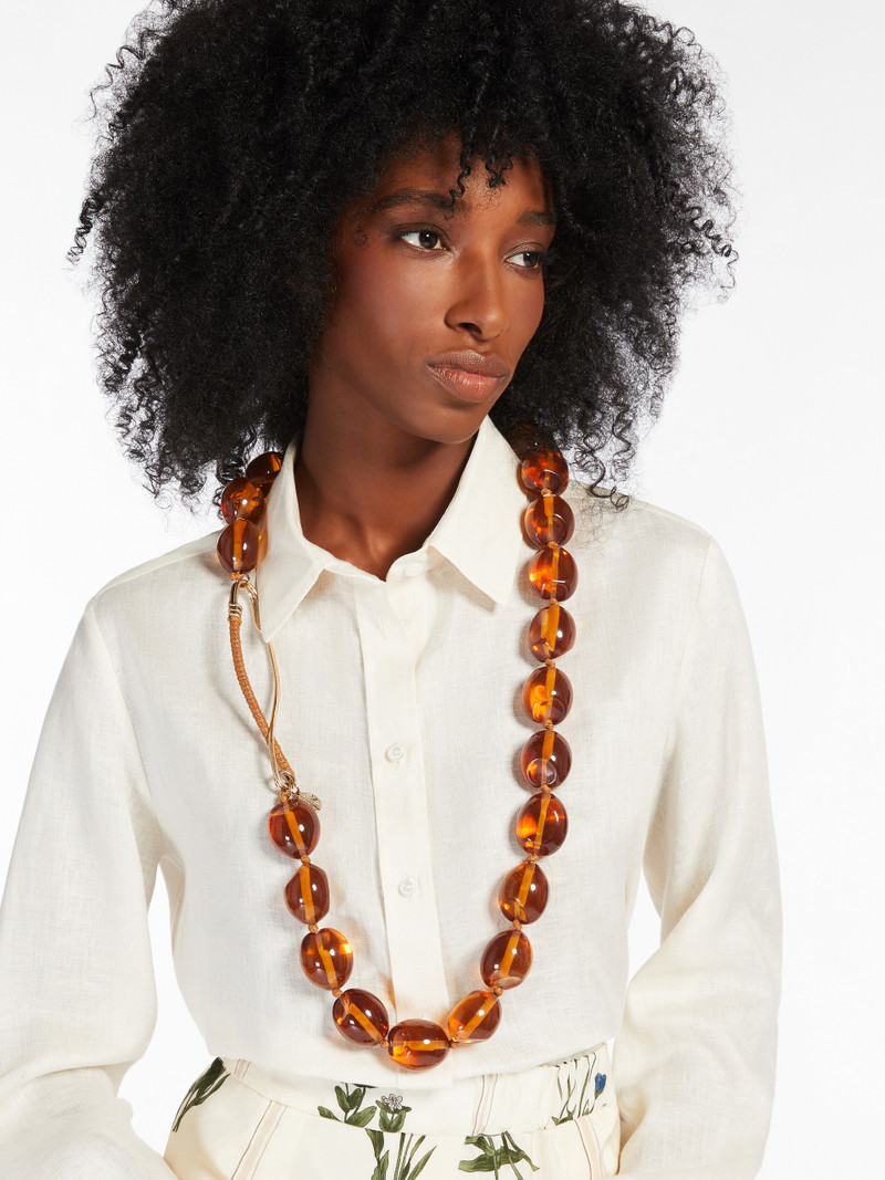 VADARE Long resin necklace 3