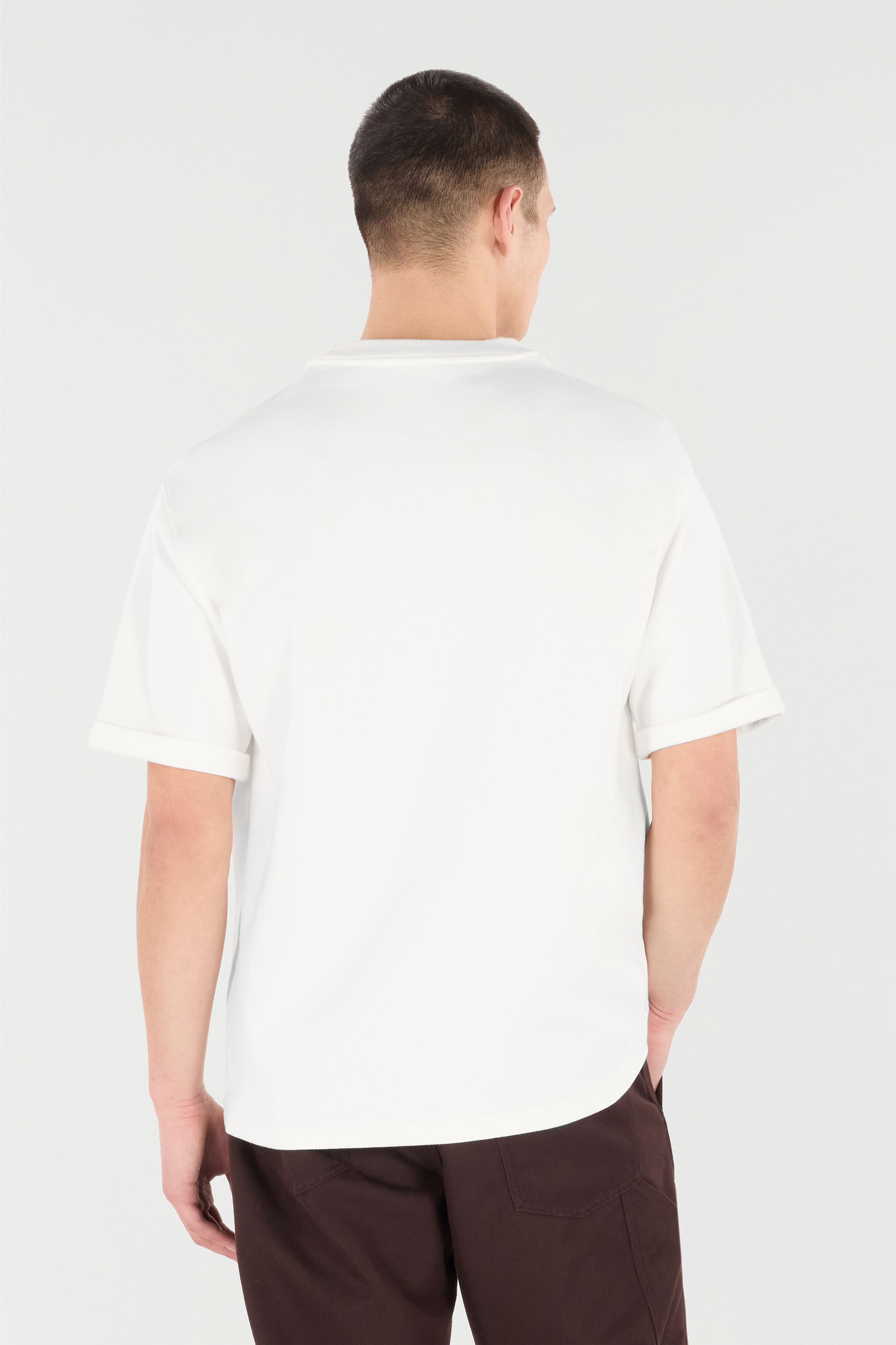 T-Shirt with Embroidered Logo - 4
