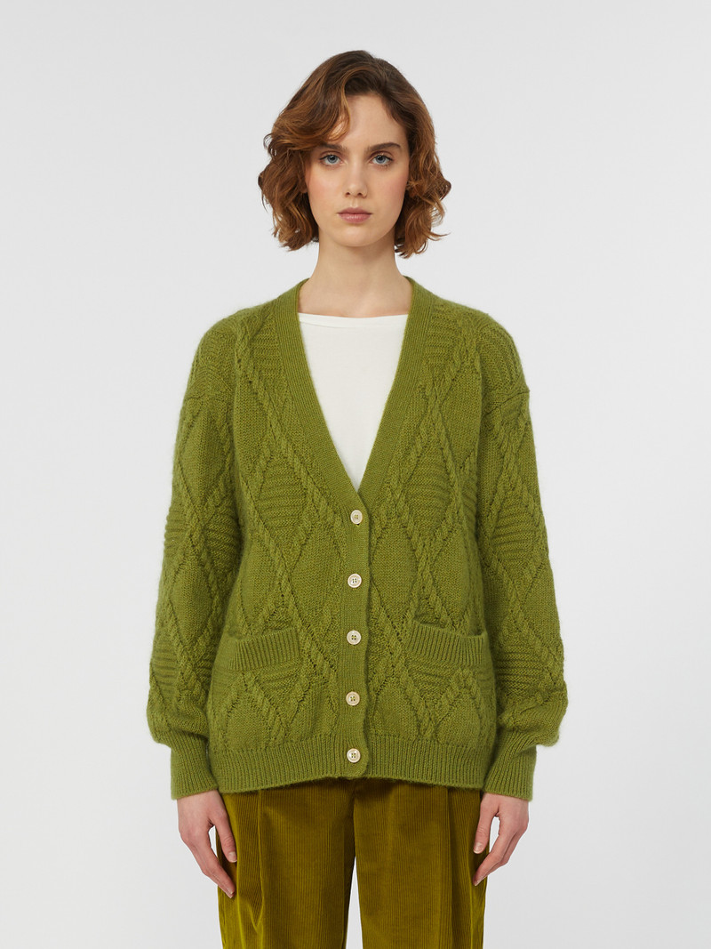 BOLERO Mohair blend cardigan 3