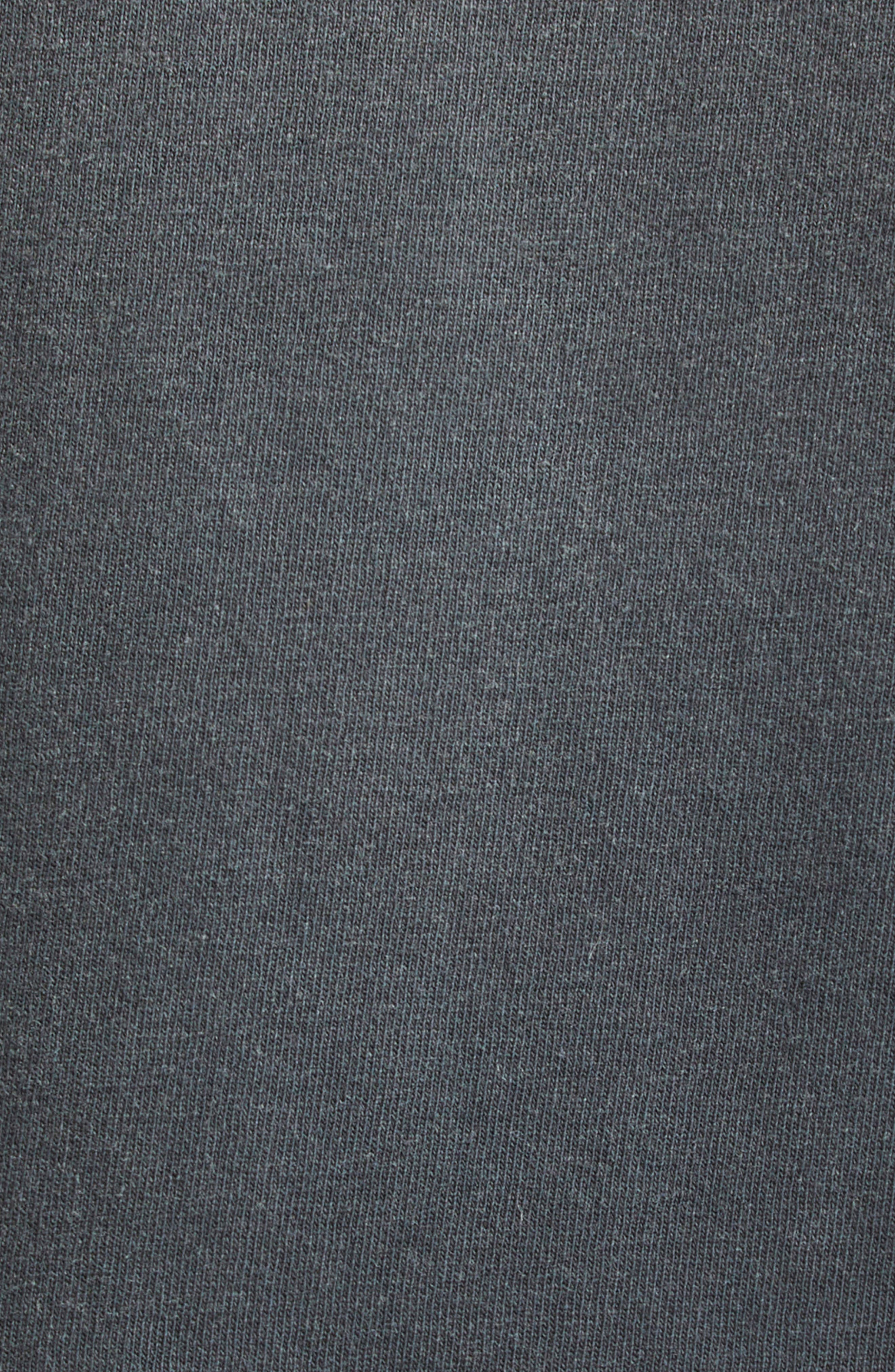 Maison Margiela Graffiti Logo Paint Splattered Pocket T-Shirt in Washed Black at Nordstrom - 7