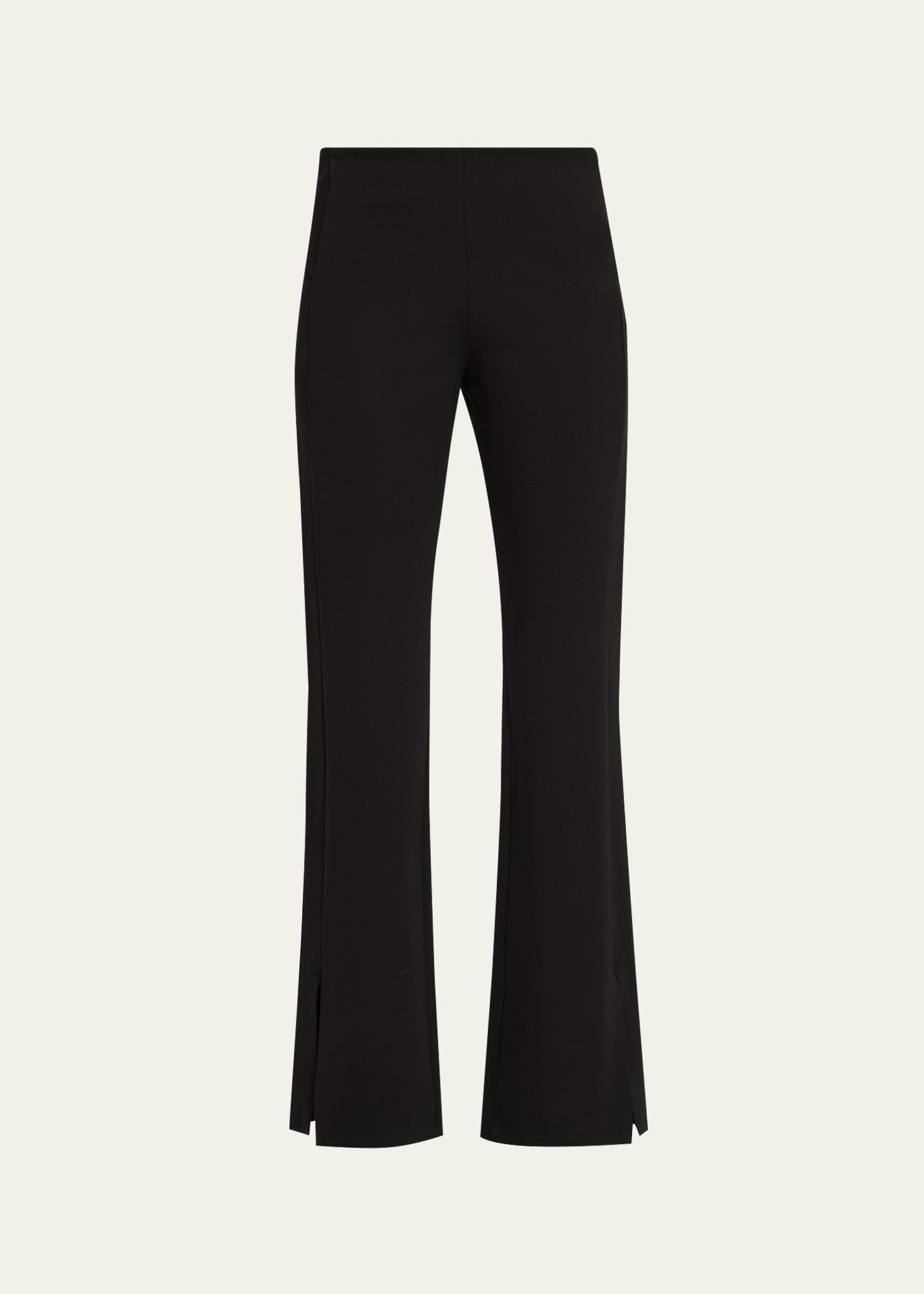 Flare Side-Slit Leggings - 1