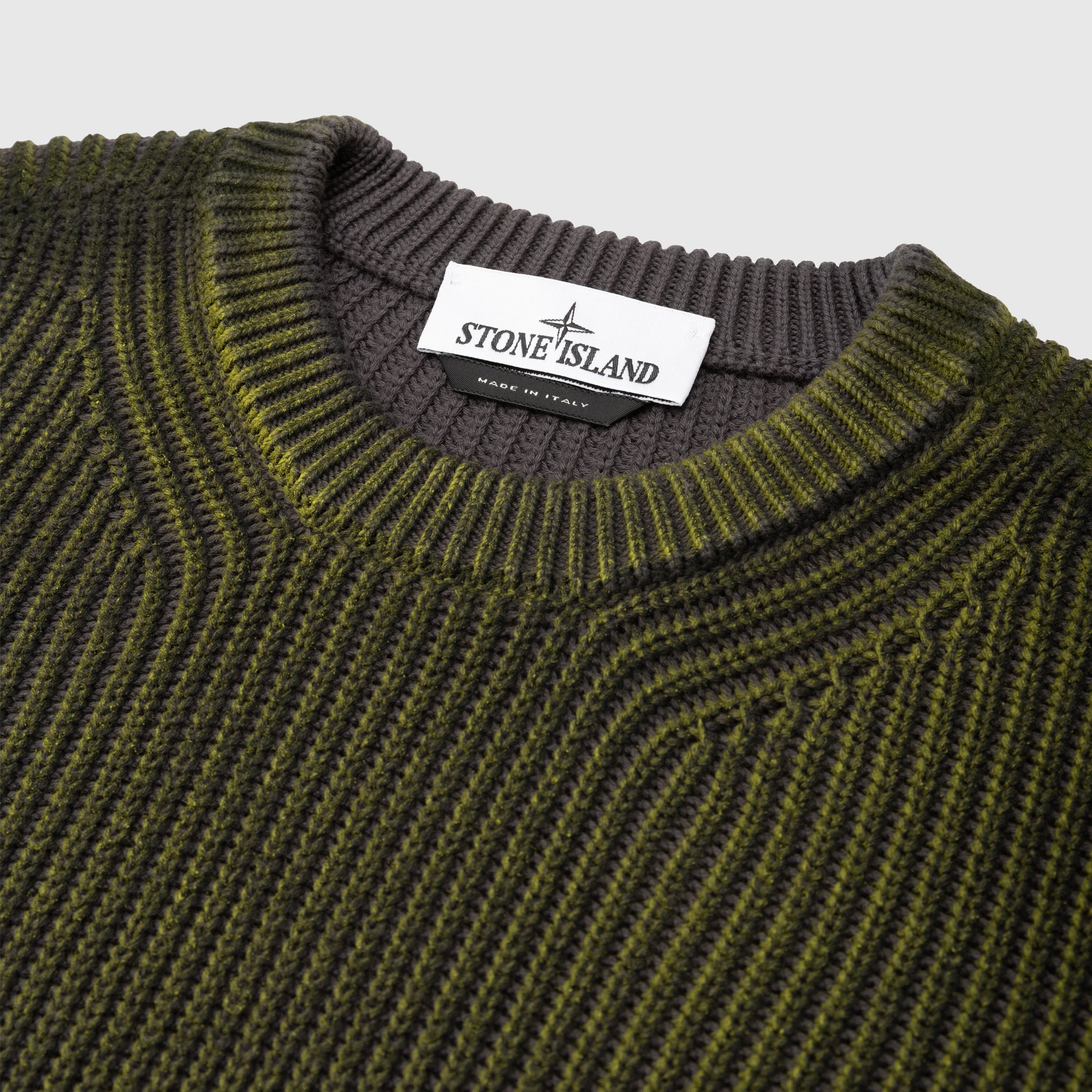 FISHERMAN'S RIB ORGANIC COTTON WITH TWO-COLOR SPRAY - 2