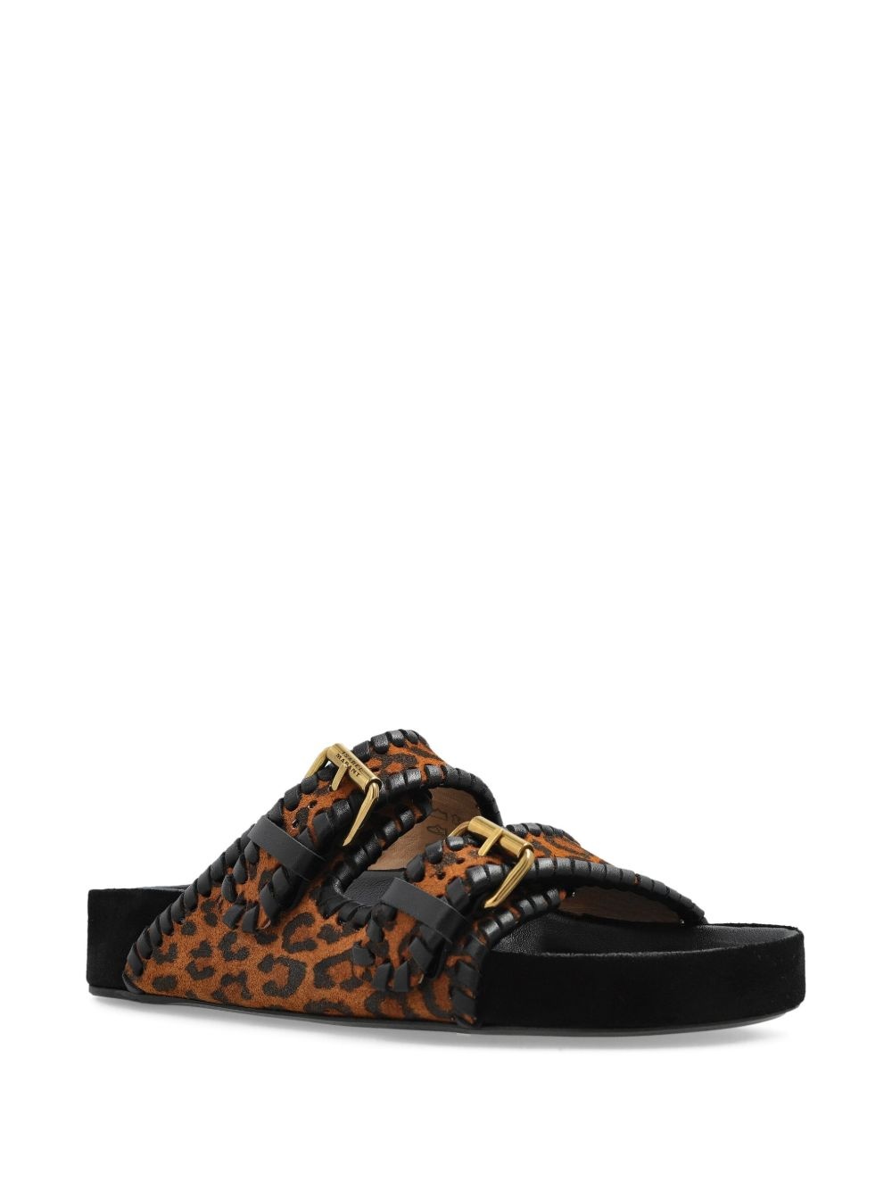 Lennyo leopard-print sandals - 2