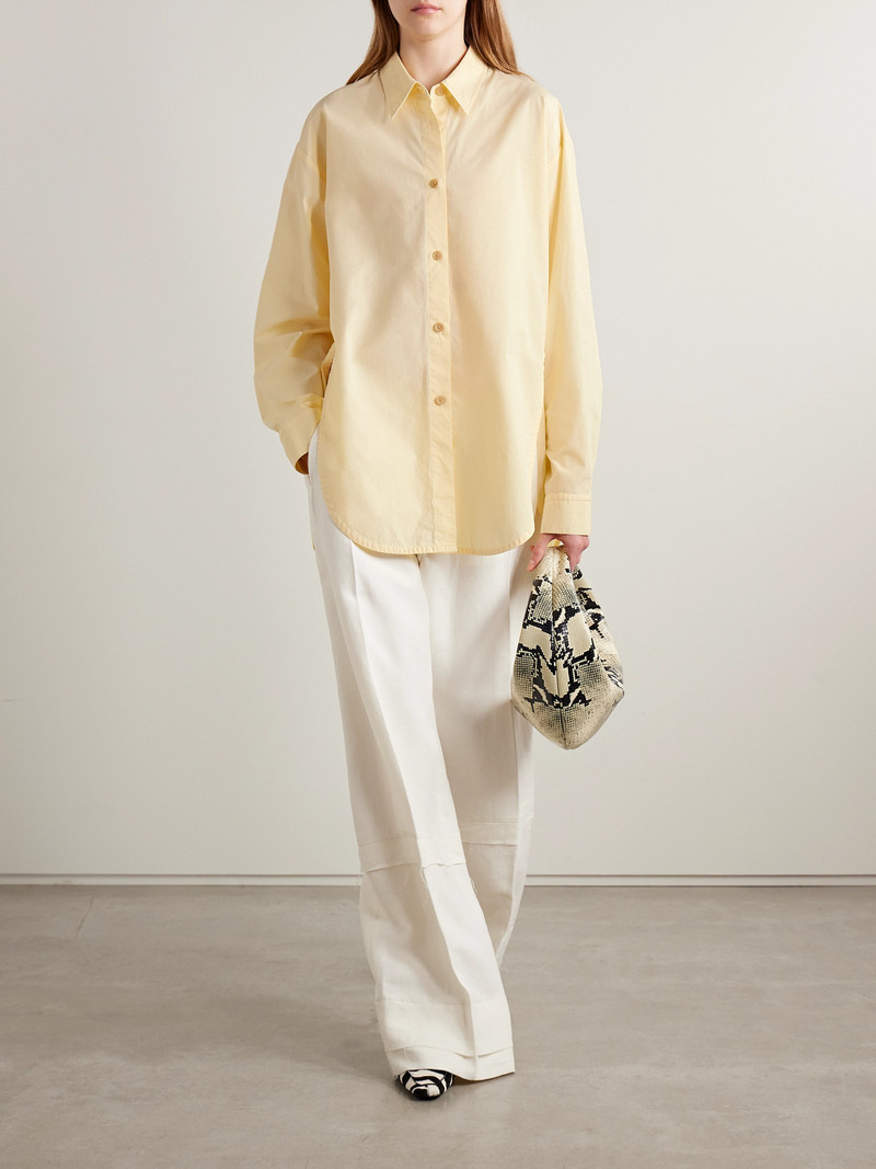 KHAITE Goya Cotton-poplin Shirt outlook