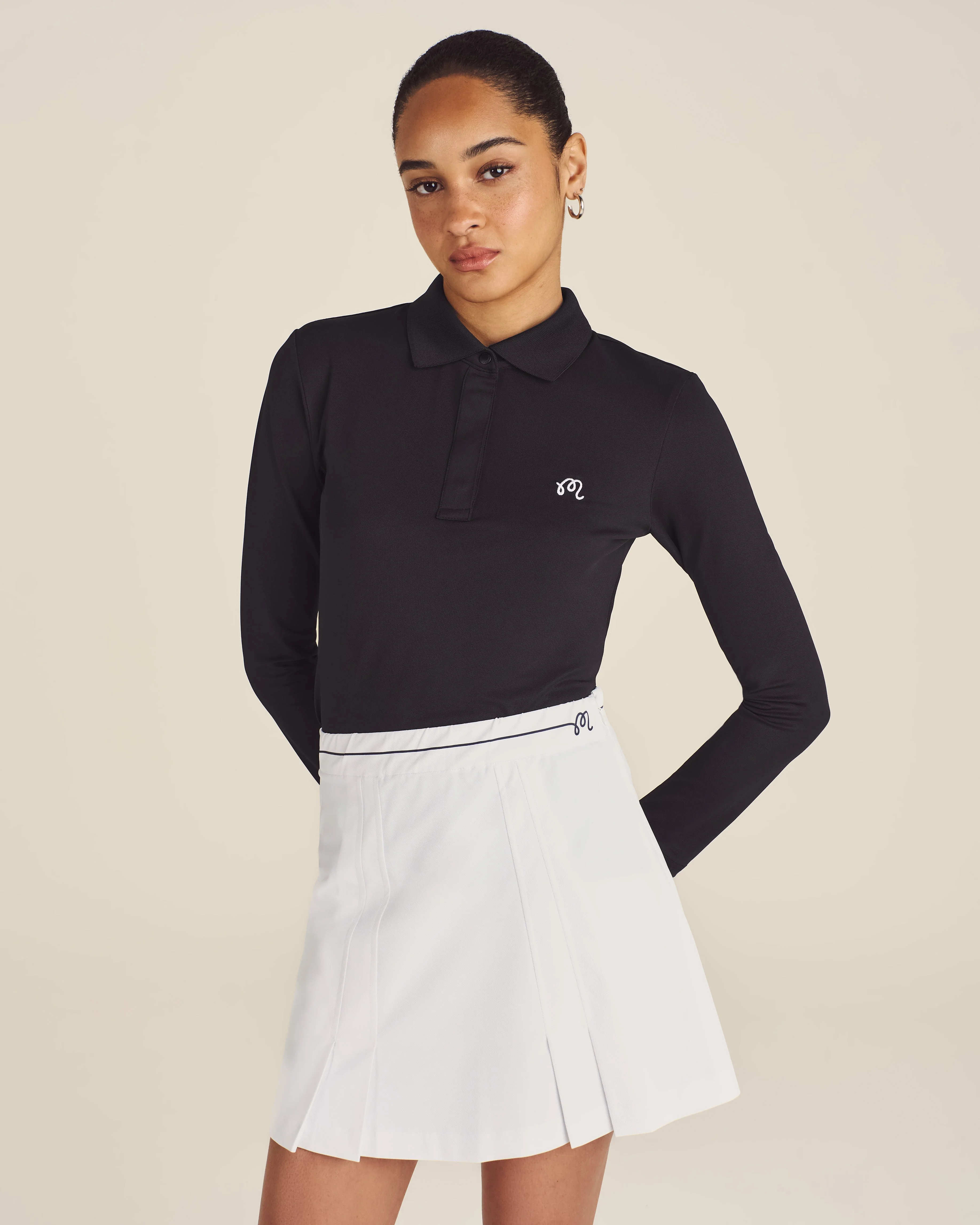 VENUS LONG SLEEVE POLO - 1