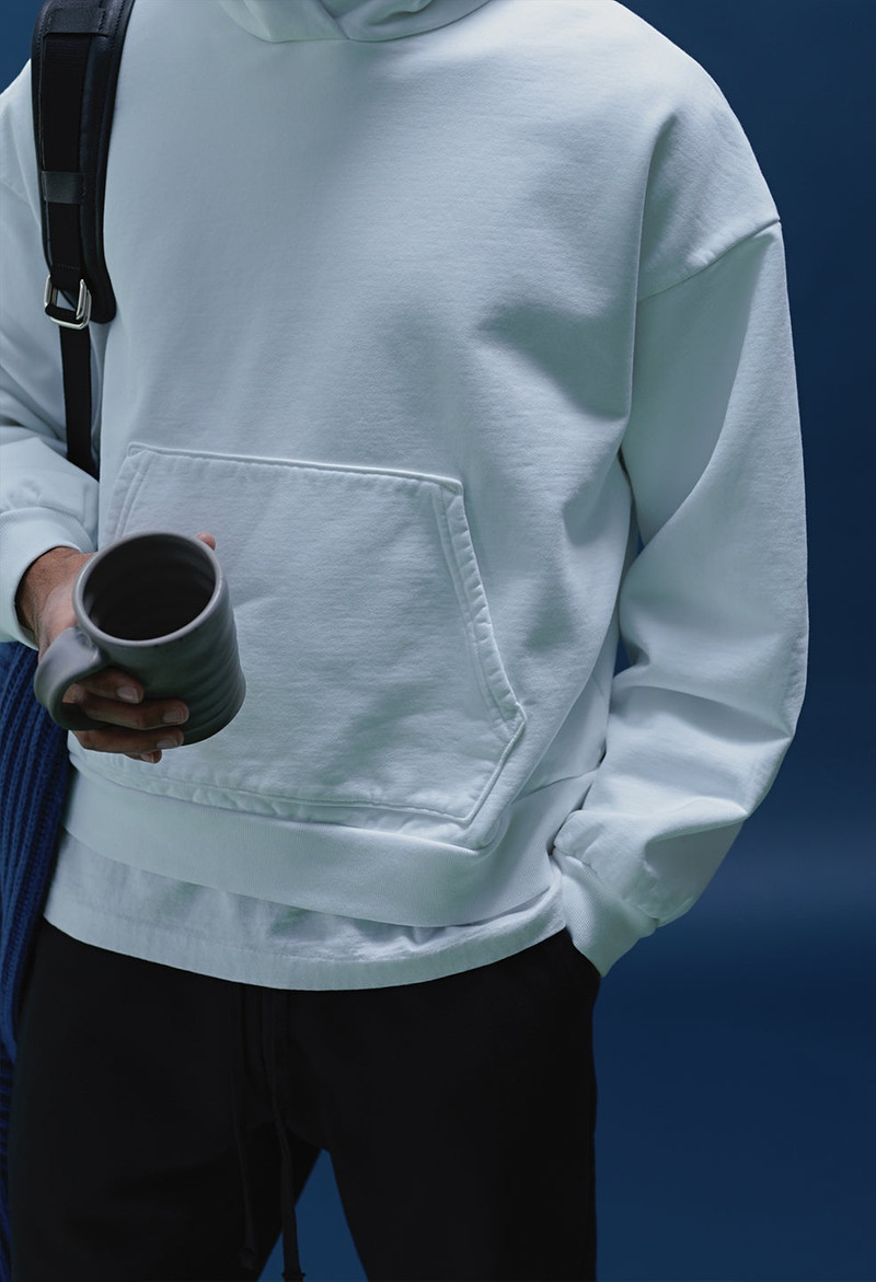 REPLICA OVERSIZED CROPPED HOODIE 8