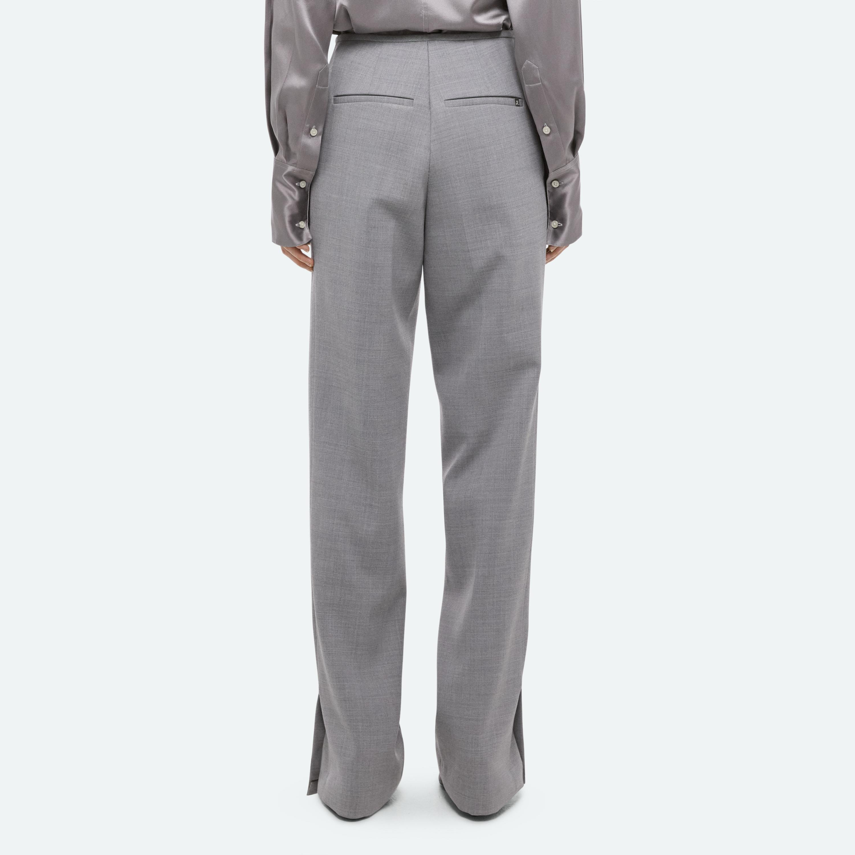LOW-RISE CAR TROUSERS - 6