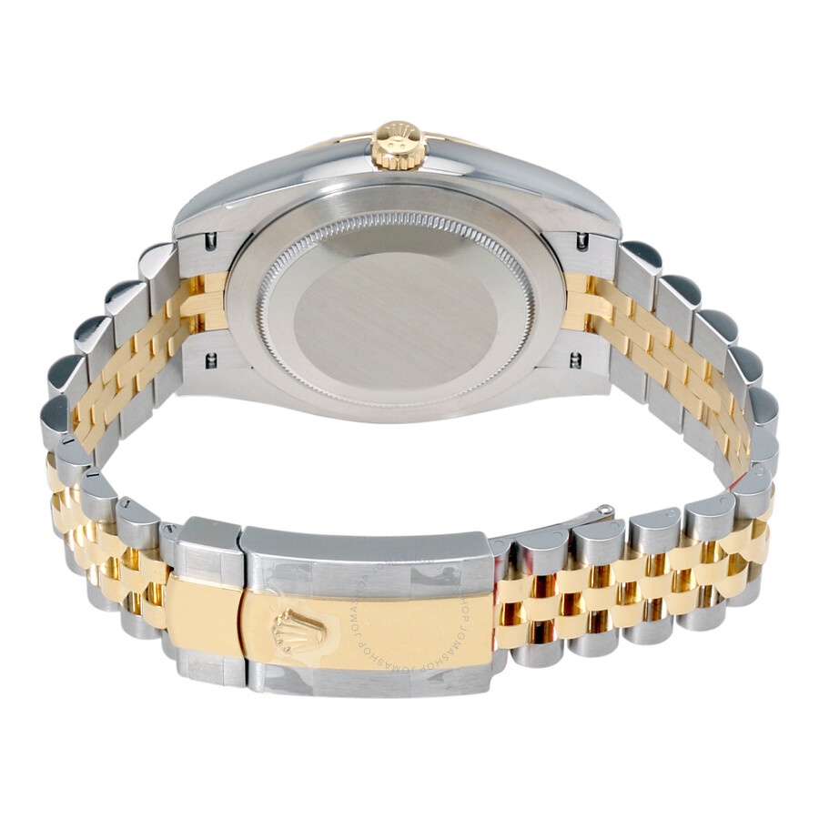 Rolex Datejust41 Silver Dial Steel and 18K Yellow Gold Jubilee Men's Watch 126333SSJ - 3