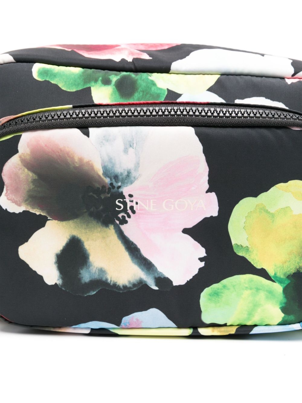 floral-print cross body bag - 4