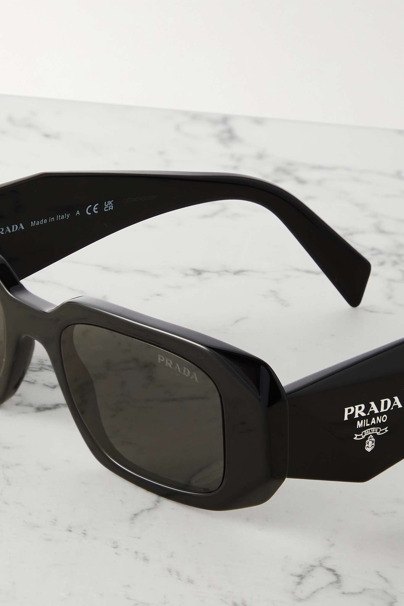 Square-frame acetate sunglasses - 3