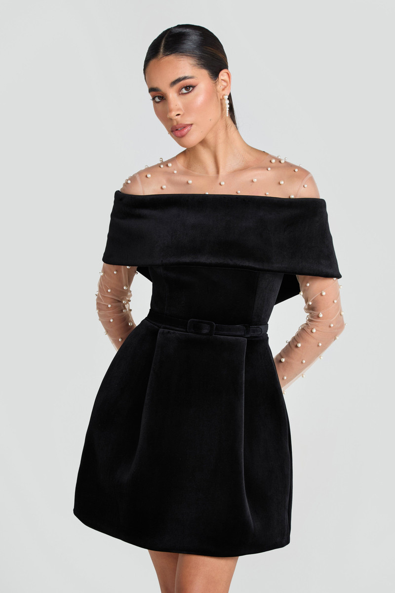 Carmen Black Dress 6
