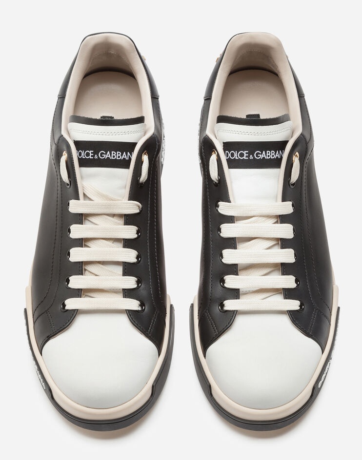 Calfskin nappa Portofino sneakers - 4