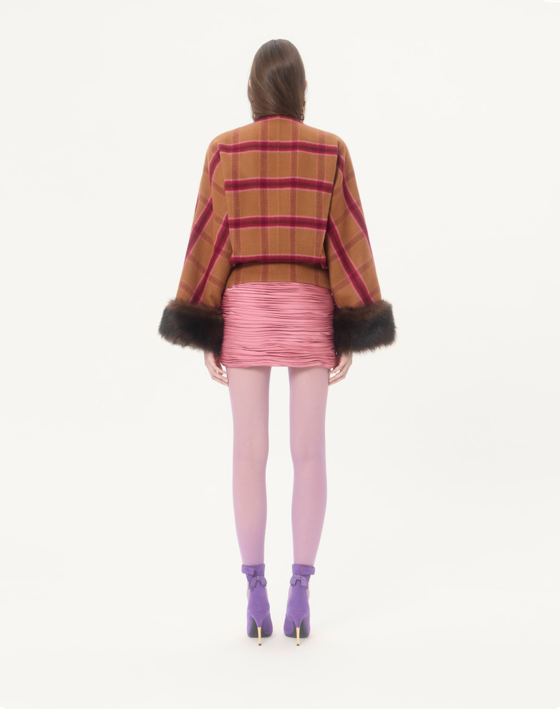 SATIN CADY MINI SKIRT 5