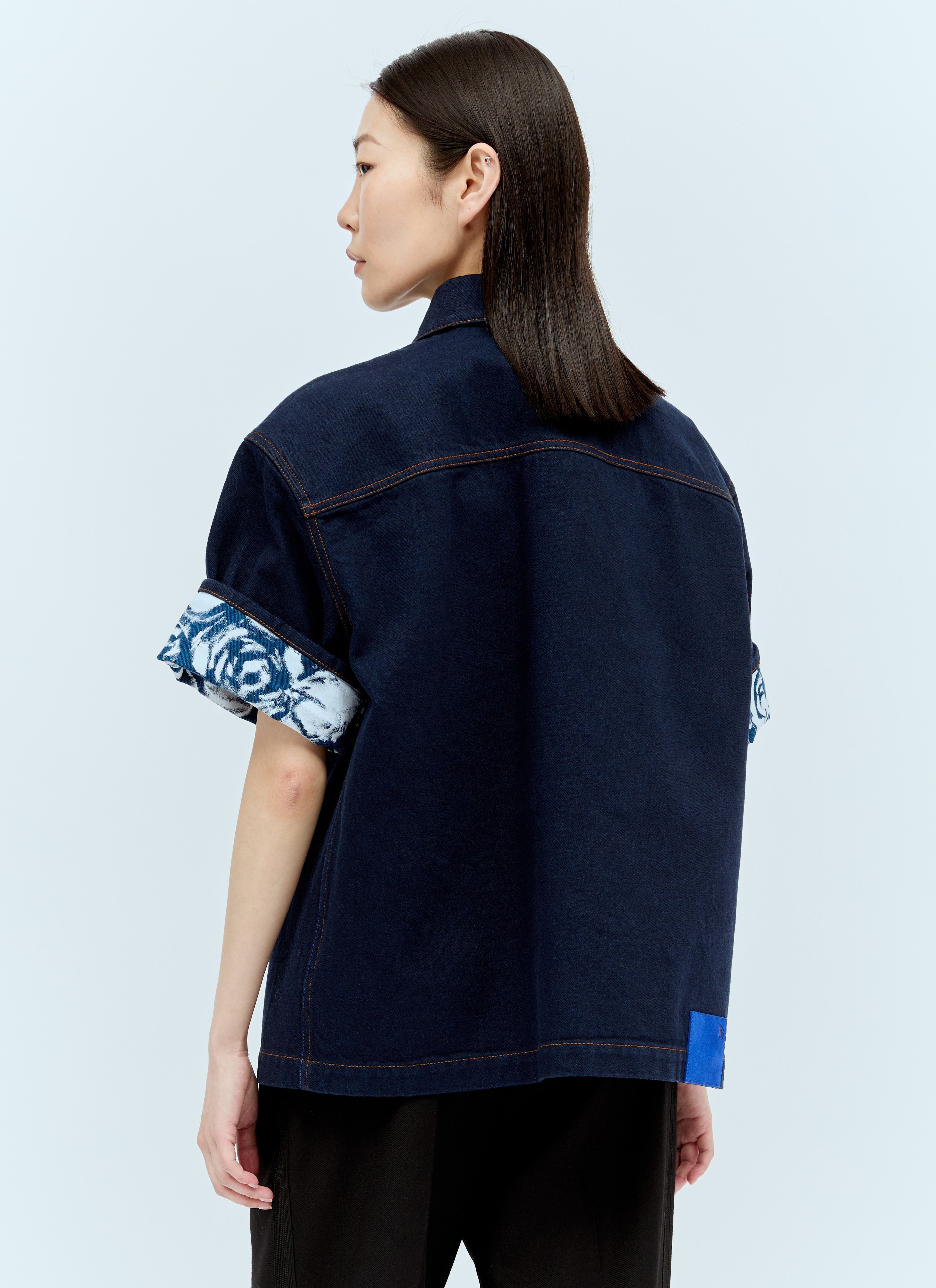 Burberry Women Heavyweight Denim Shirt - 5
