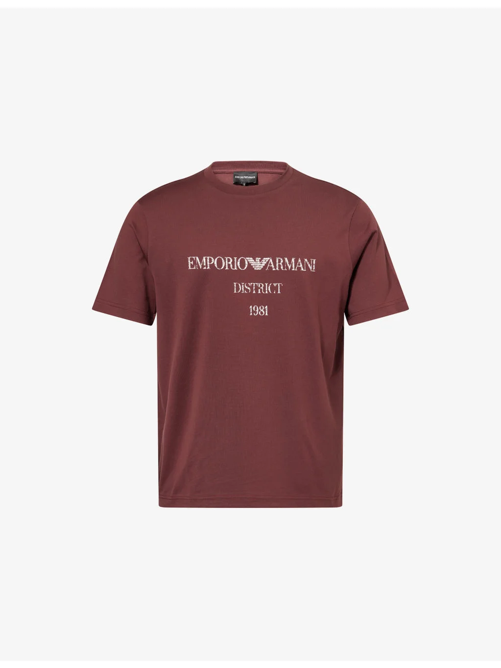 Milano Text-Print Cotton T-Shirt - 1