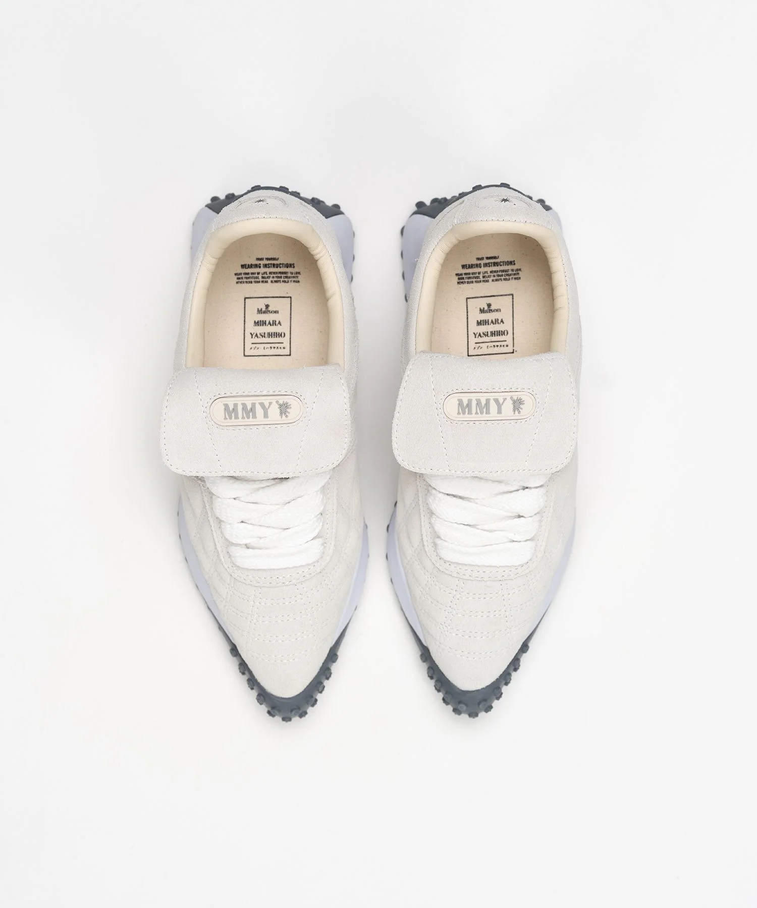 "CALLA"OG Sole Brushed Suede Low-top Sneaker - 1