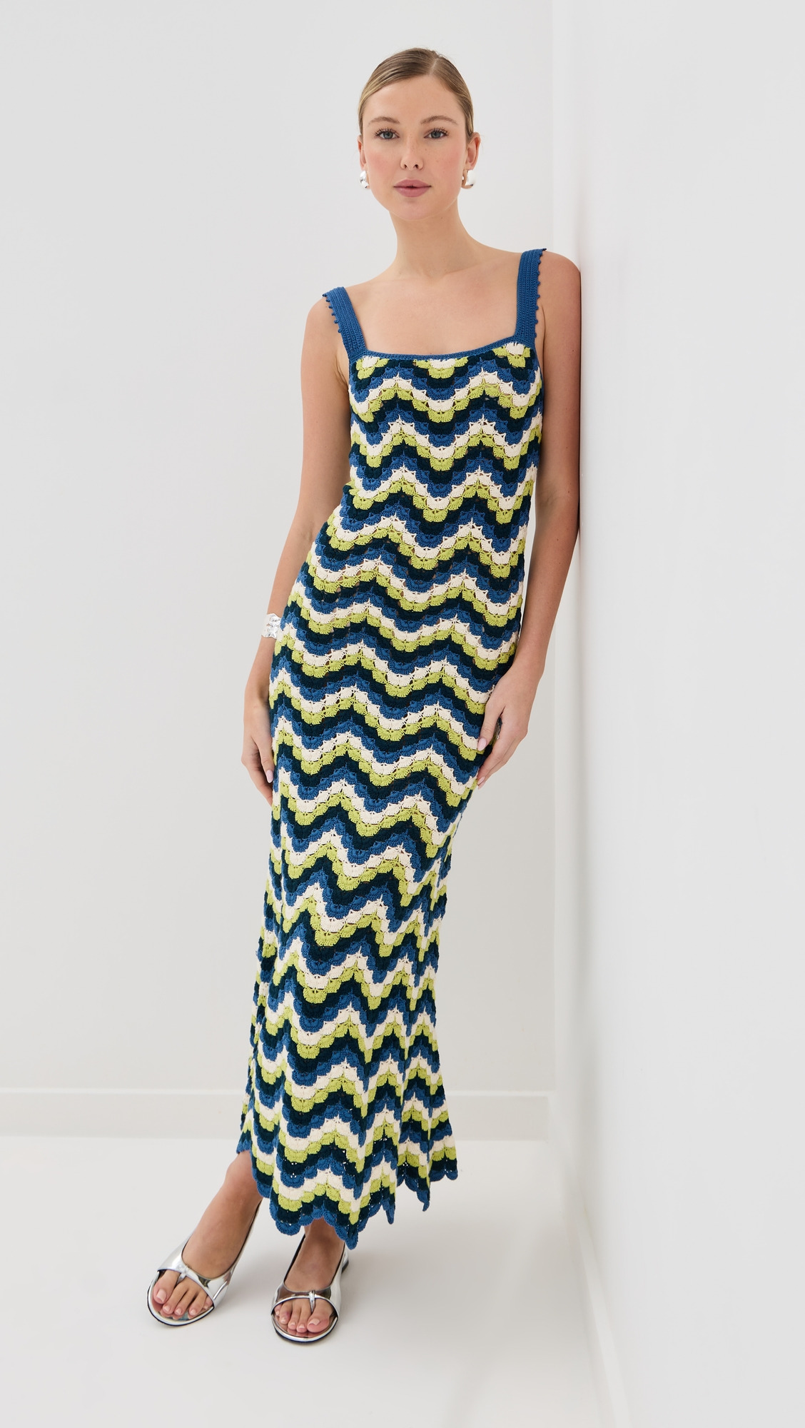 Marea Crochet Maxi Dress - 4