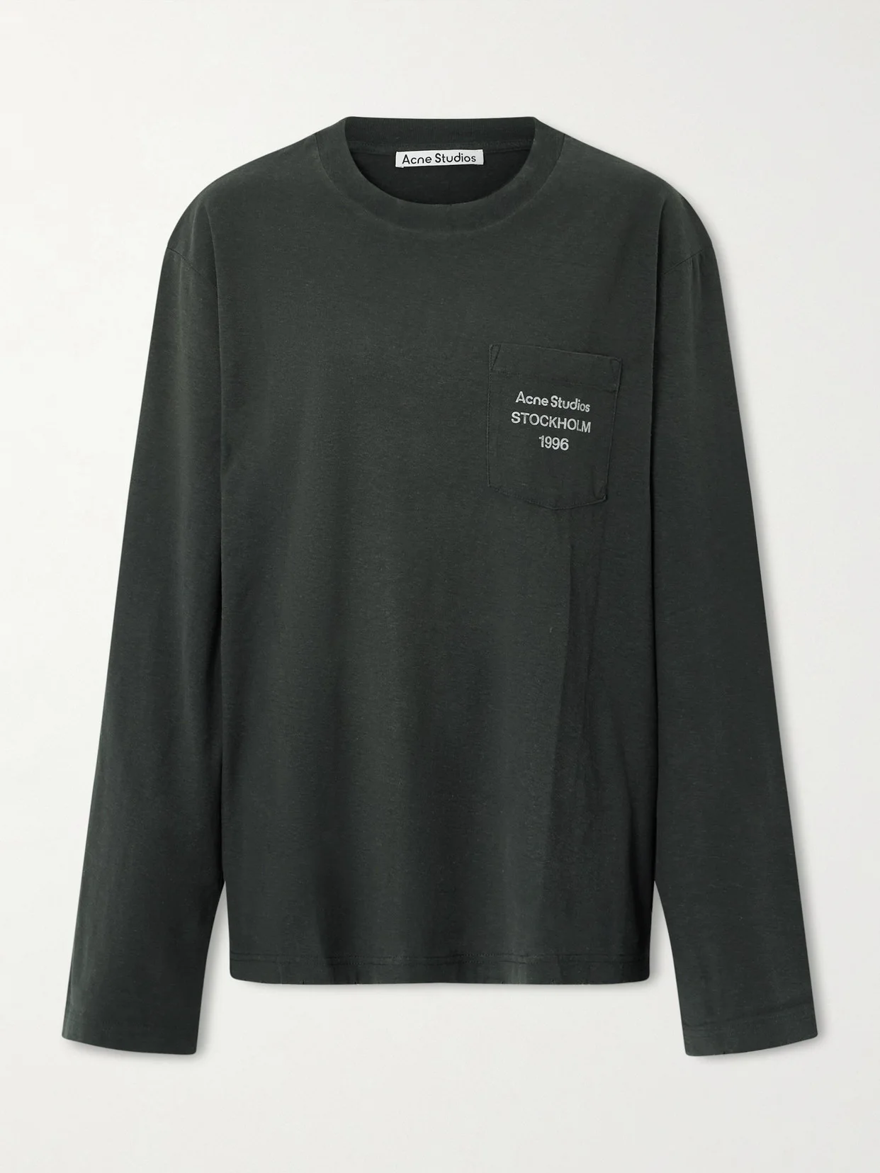 Printed Organic Cotton And Hemp-blend Jersey T-shirt - 1