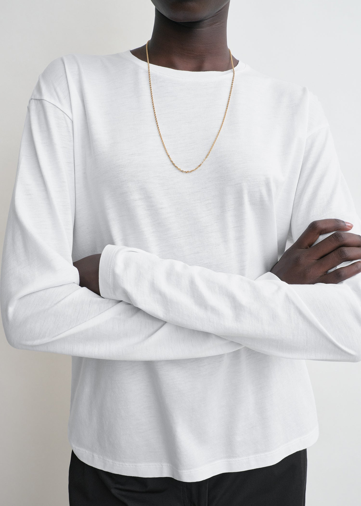 Classic long-sleeve tee white - 5