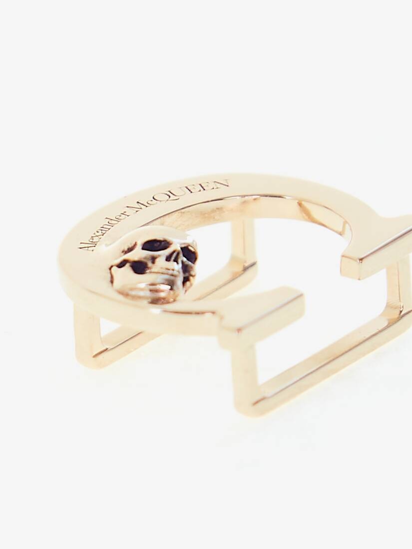 Alphabet Sneaker Charm in Pale Gold - 2